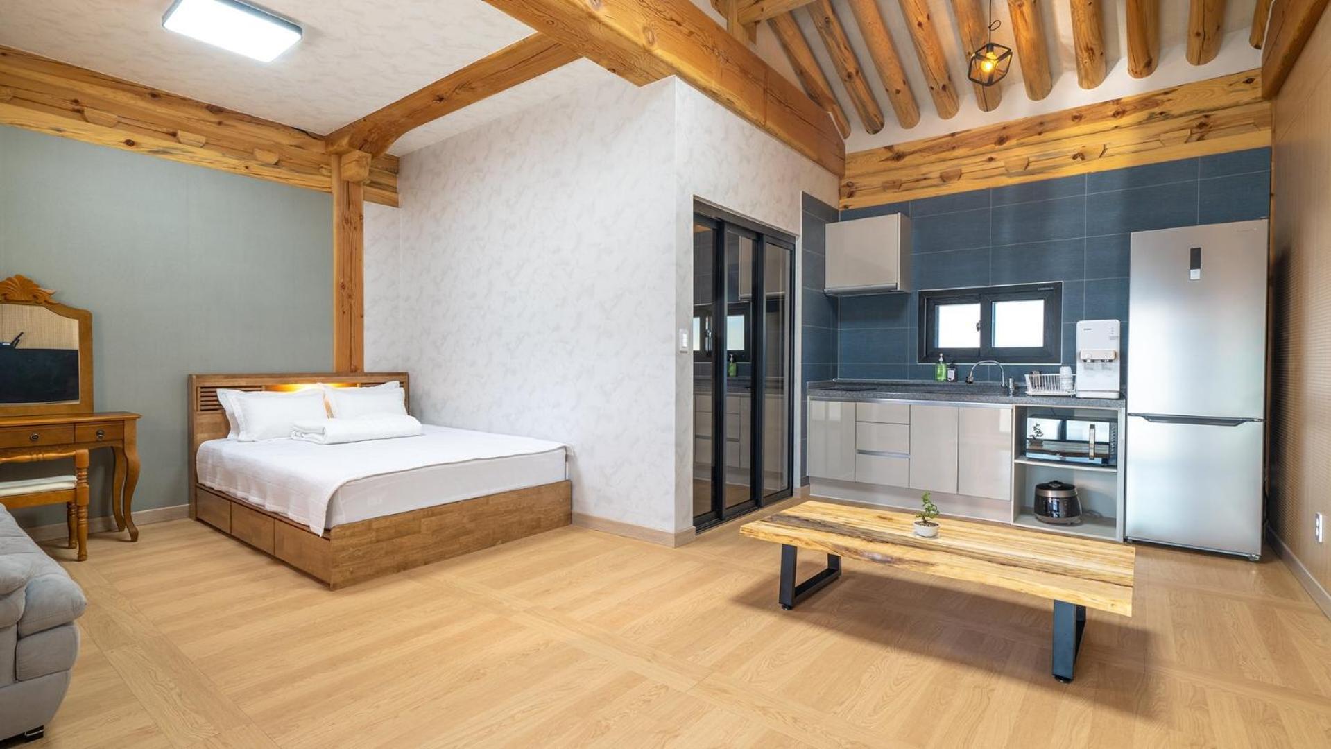 Gyeongju Gampo Byeolbit Hanok Pension Chambre photo